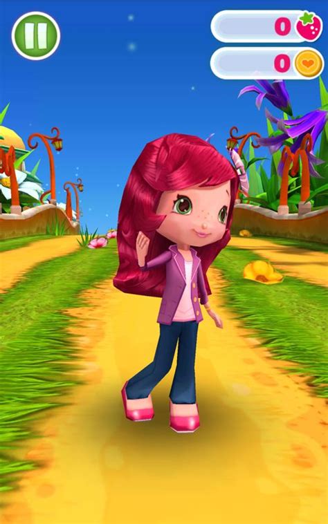 Screenshot Of Strawberry Shortcake Berry Rush Android 2014 MobyGames