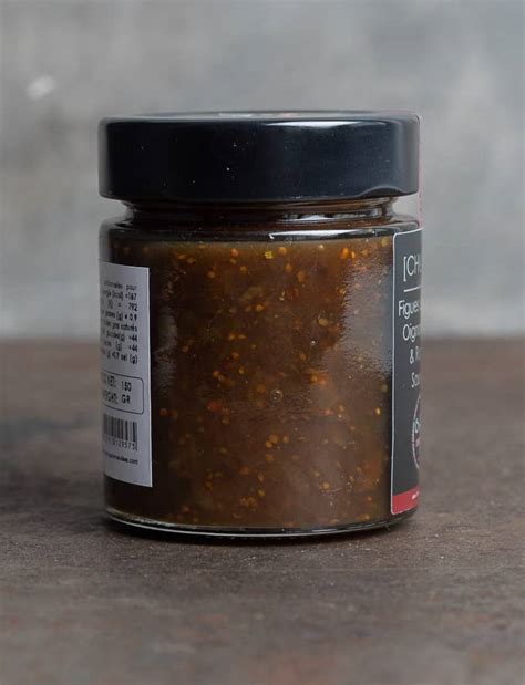 Chutney Figue Noire Oignon De Siscu G Culinaries