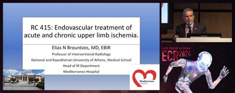 Diagnosis And Management Of Acute And Chronic Upper Limb Ischaemia