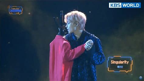 BTS V Singularity Live Stage KBS Gayo Daechukje 2018 YouTube