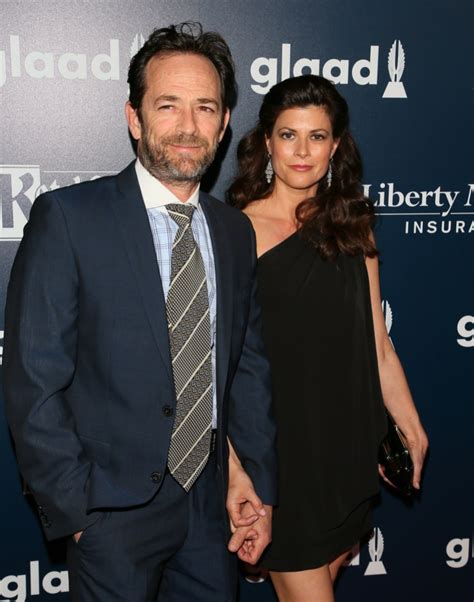 Luke Perry S Fiancee Wendy Madison Bauer Breaks Her Silence