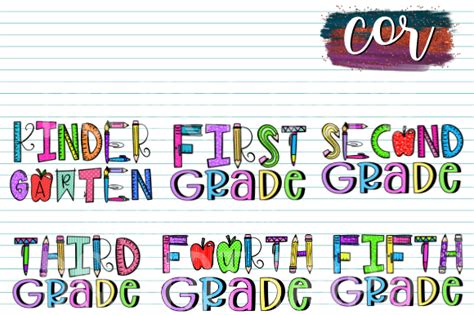 School Grade Bundle Graphic By Designscor · Creative Fabrica School