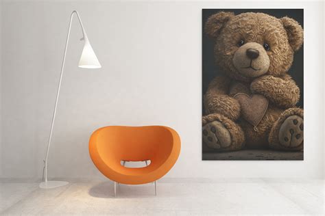 Teddy Bear Nursery Wall Art Digital Print Teddy Bear Teddy - Etsy