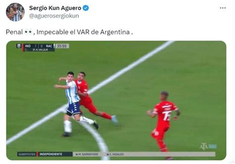 Los Picantes Tuits Del Kun Agüero Durante El Clásico De Independiente