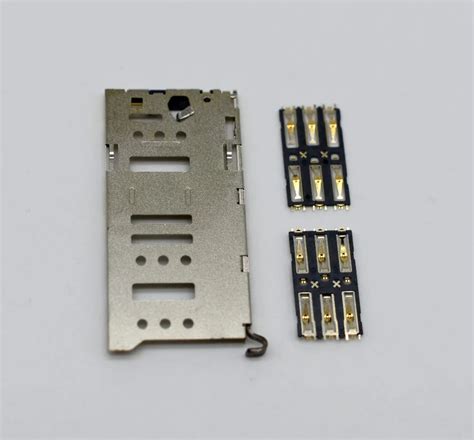 1 Pair3pcs Original New Sim Card Socket Holder Tray Slot Replacement For Xiaomi Note In Mobile