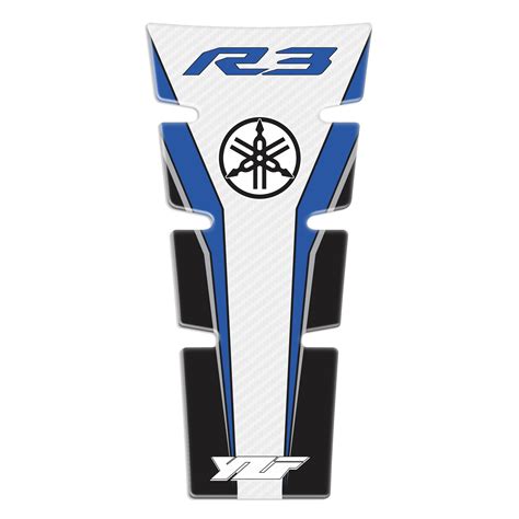 Adesivo Yamaha Yzf Para Frontal Resinado Cromo Decor Pastilhas