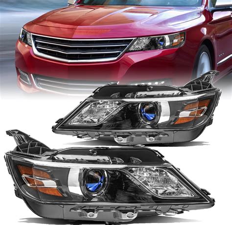 Amazon JSBOYAT Fits For 2014 2020 Chevy Impala Halogen Style