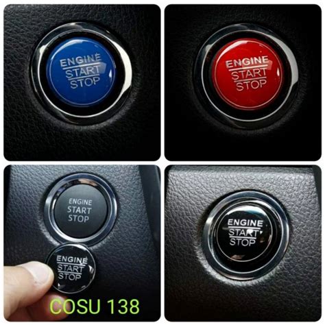 Jual Cover Kover Button Tombol Start Stop Engine Toyota Fortuner