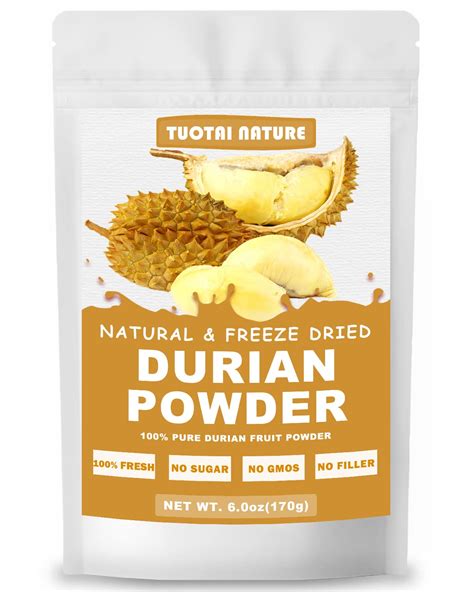 Amazon Freeze Dried Durian Powder Ounces Nature Durian Powder