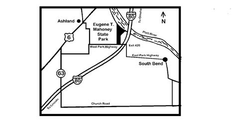 Mahoney State Park Map