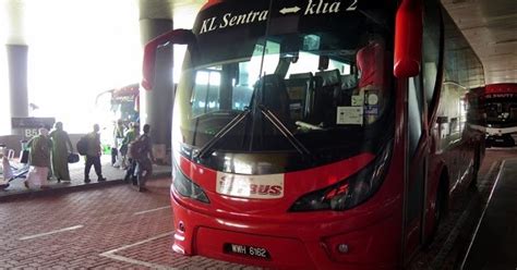 Naik Bus Dari Klia Ke Kl Sentral Dan Naik Lrt Ke Bukit Bintang