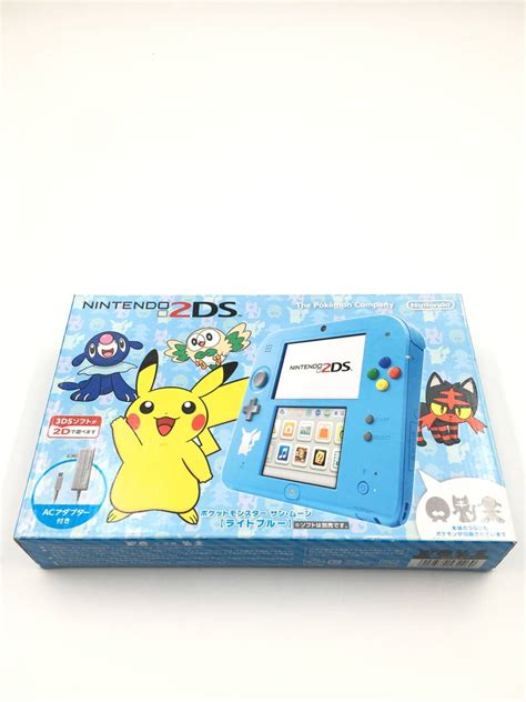 【未使用】【新品未開封】ニンテンドー2ds ポケットモンスター サン・ムーン【ライトブルー】の落札情報詳細 ヤフオク落札価格検索 オークフリー