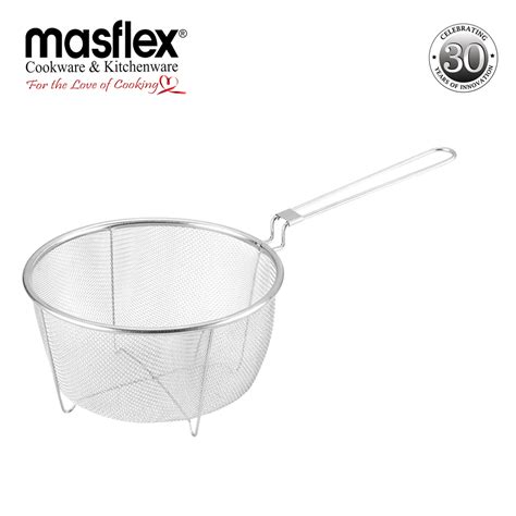 Masflex 18cm Stainless Steel Frying Basket Masflex