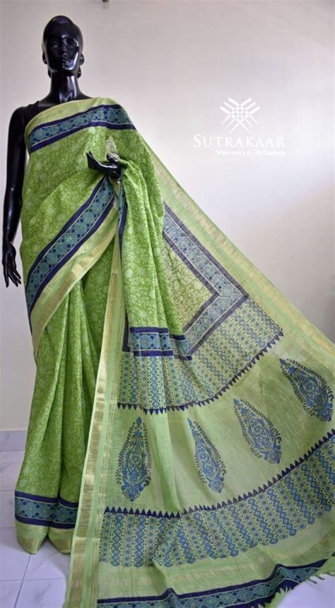 Khadi Cotton Saree Sutrakaar Celebrating Handloom Sarees