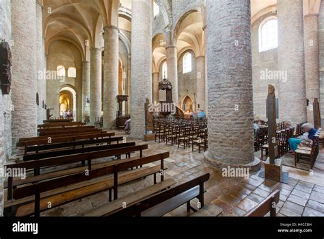 Abbey Church Saint Philibert Church Inside Tournus D Partement