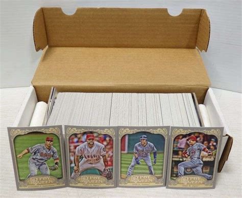 2012 Topps Gypsy Queen Cards No 1 To 300 Includes Mike Trout