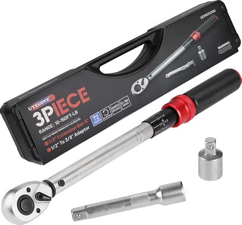 Uyecove Inch Drive Click Pcs Torque Wrench Set Torque Wrench