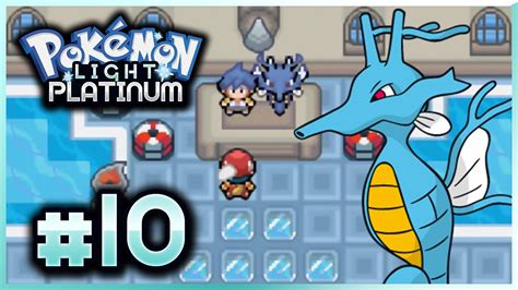 Let S Play Pokemon Light Platinum Part 10 Seanport Gym Leader Lucas Youtube