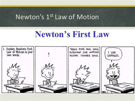 Examples Of The First Law Of Motion