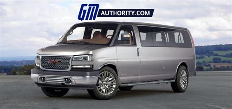 Gmc Savana Denali Rendered As Luxurious Passenger Van Gm Authority