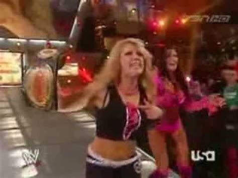 WWE Raw 03 04 2006 Trish Stratus Torrie Wilson Vs Mickie James