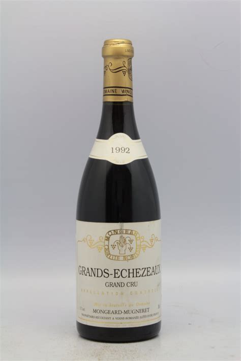 Mongeard Mugneret Grands Echezeaux 1992 VINS MILLESIMES