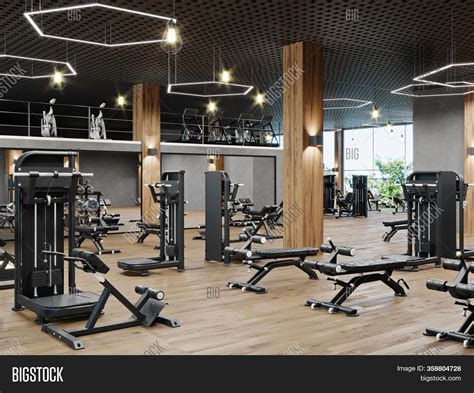 Modern Gym Interior Image & Photo (Free Trial) | Bigstock