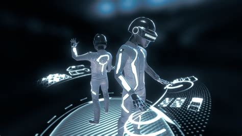 Tron Legacy Daft Punk Scene