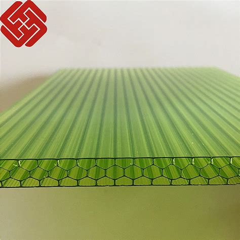 High Impact Resistance 16 Mm Polycarbonate Honeycomb Sheet For Airport