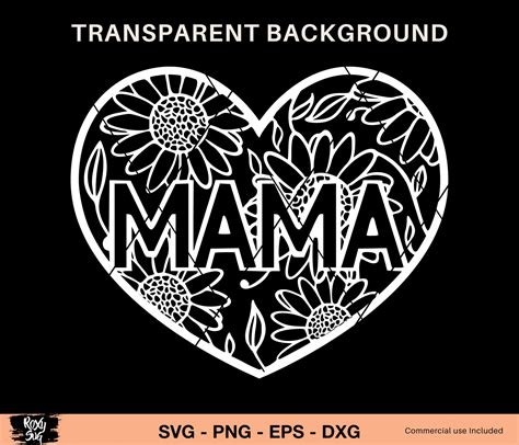 Mama Heart Svg Mama Svg Mama Heart Svg Mama And Mini Svg Etsy