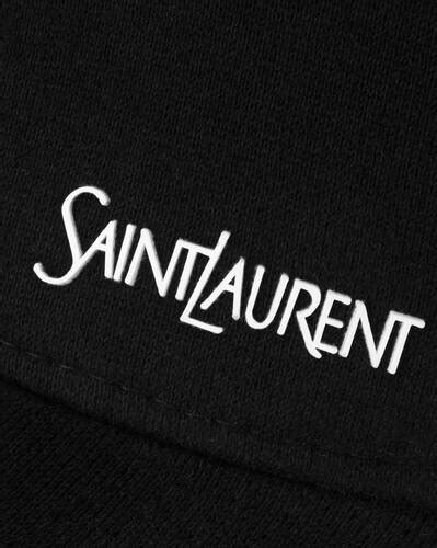 New Era Cap In Fleece Saint Laurent