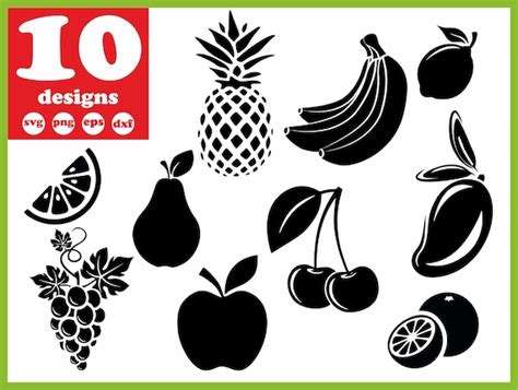 Fruits Svg File Fruits Vector Fruits Decal Fruits For Cricut Etsy Finland