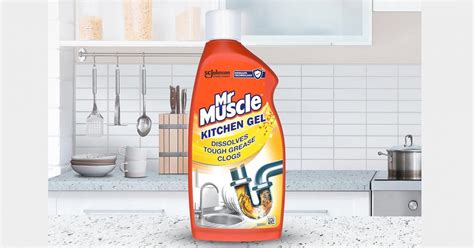 Mr Muscle Kitchen Drain Unblocker And Cleaner Gel 500ml £235 Amazon