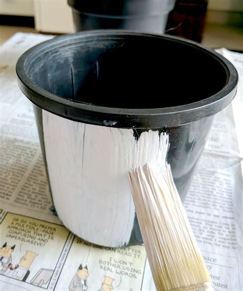 Painting Plastic Pots How To Jazz Up Your Planters One Brick At A