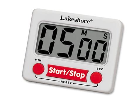 Count Up And Count Down Digital Timer At Lakeshore Learning