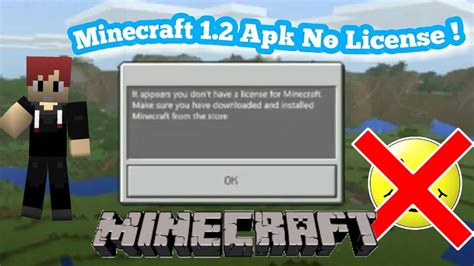 Minecraft 1 2 Build 2 Apk No License No Lucky Patcher YouTube