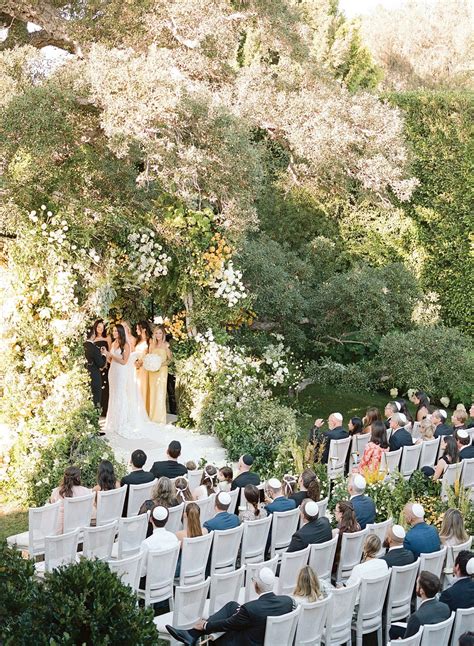 Backyard Garden Wedding Ceremony