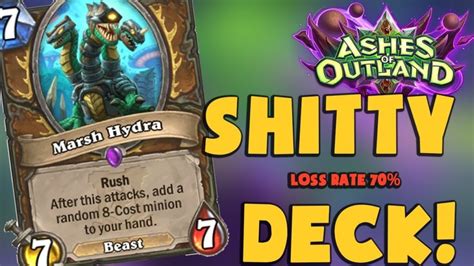 Hearthstone Deck Big Ramp Dragon Druid Nh C Ashes Of Outland