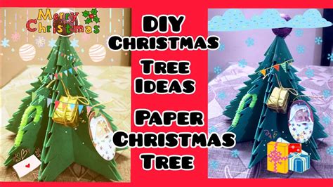 Diy Christmas Tree How To Make Christmas Tree Paper Christmas Tree