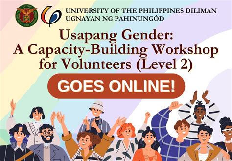 Usapang Gender A Capacity Building Workshop For Volunteers Level 2