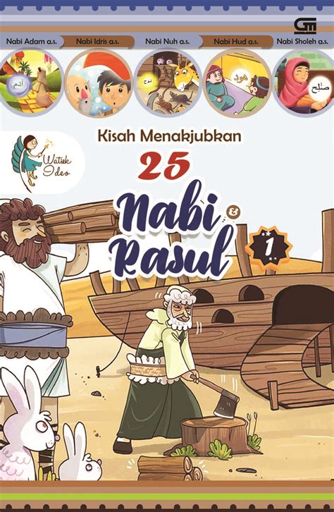 Cover Buku Kisah 25 Nabi Dan Rasul Berbagai Buku