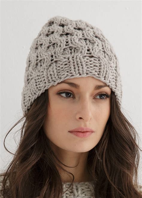 A Unique Cable Beanie Knitting Pattern Through The Stitch