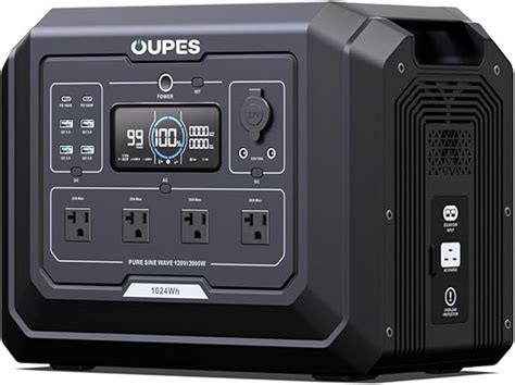 Amazon OUPES Portable Power Station Mega 1 2000W Solar Generator