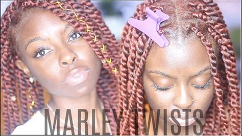 Step By Step Marley Twists For Beginners Youtube