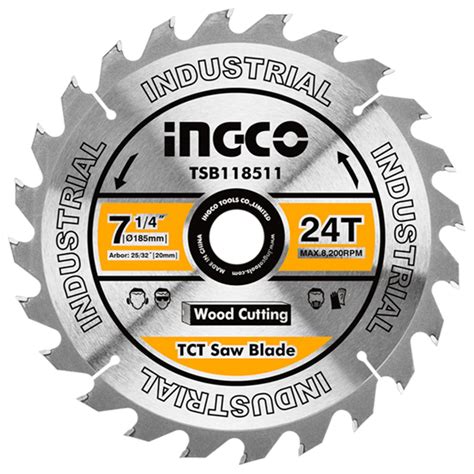 TCT Saw Blade 20mm Arbor Ingco Tools South Africa