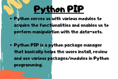 Python Pip Package Manager Askpython