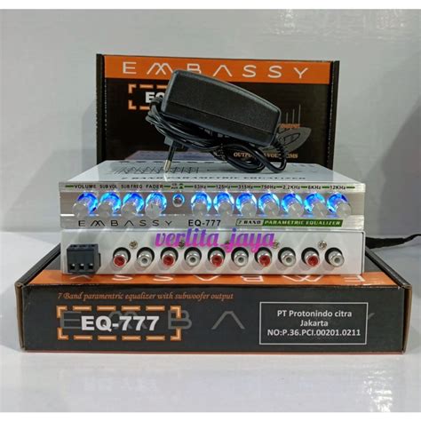 Jual Parametric Preamp Embassy Eq Bonus Adaptor V Band