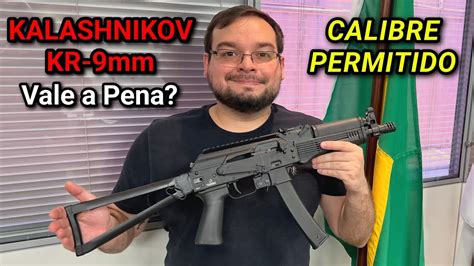 AK 9mm no Brasil KALASHNIKOV KR 9 Teste Análise e Opinião Vale a