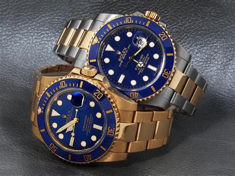 Rolex Submariner Gold On Wrist