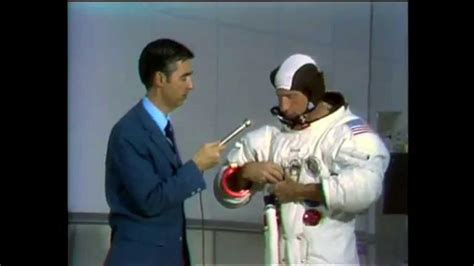 Fred Rogers Meets Apollo 15 Astronaut Al Worden Youtube